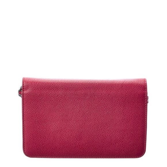Chanel Pink Caviar Leather Wallet on Chain (Authentic Pre-Owned) - Picture 2 of 5